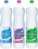 Питьевая вода "Березинская" (1,5 литра и 0,5 литра)